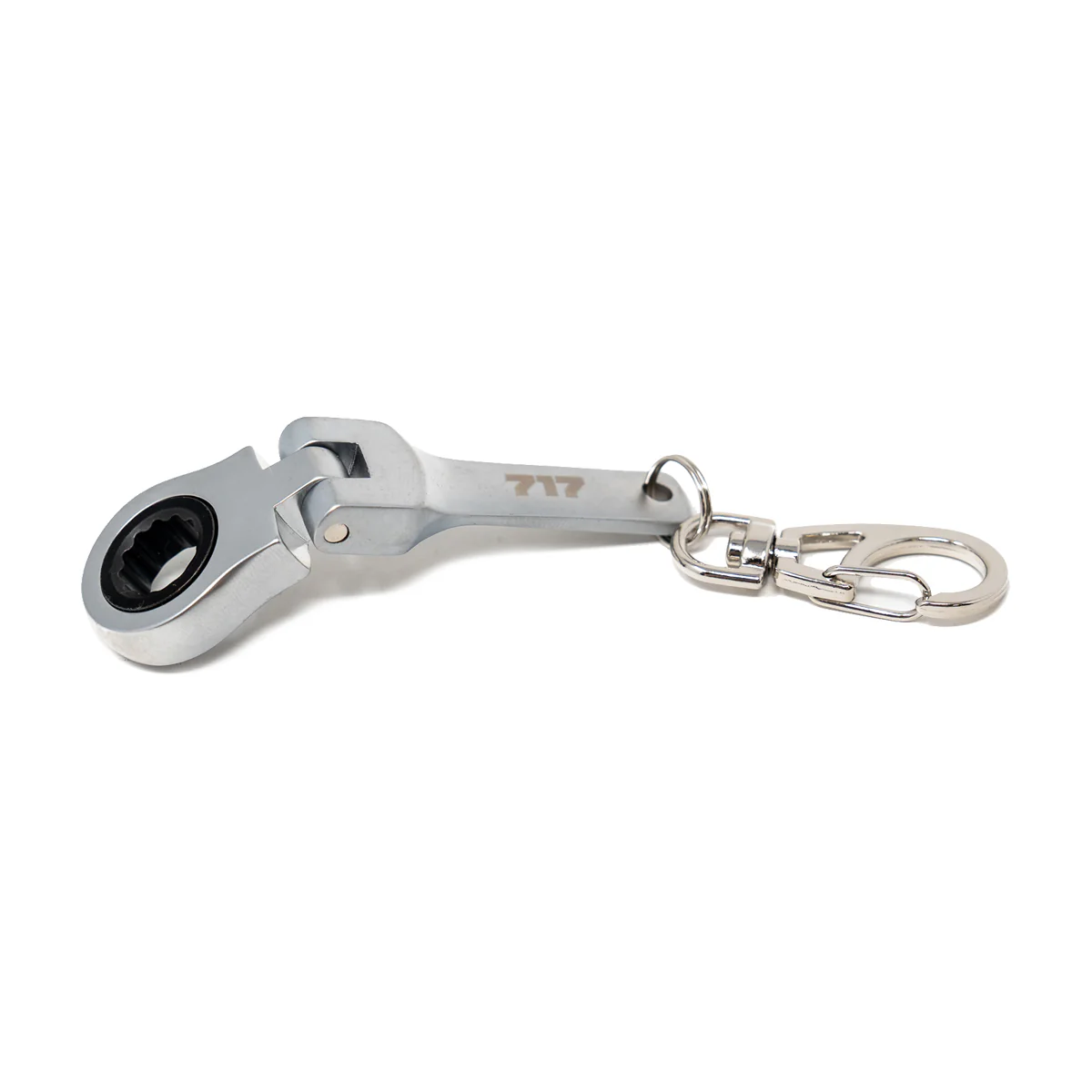 Chrome 10mm Ratchet Keychain - Image 3